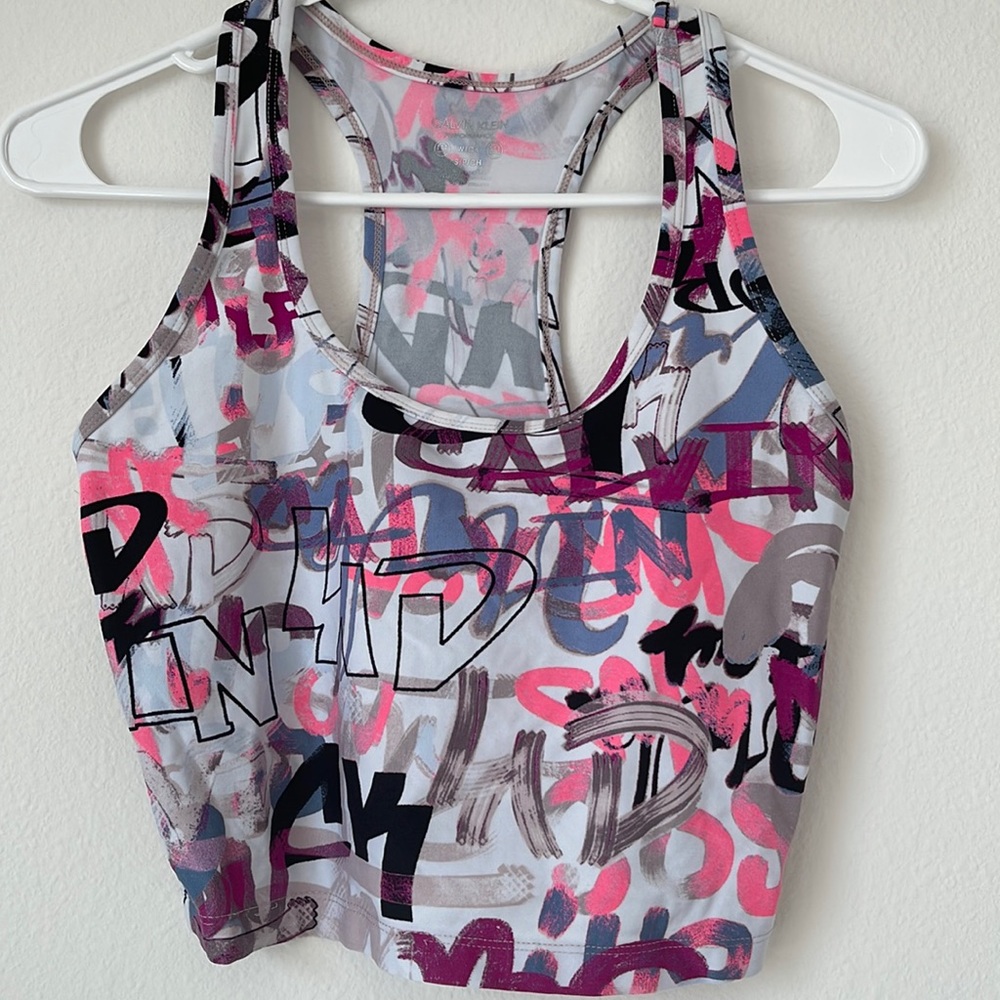 Calvin Klein performance crop top